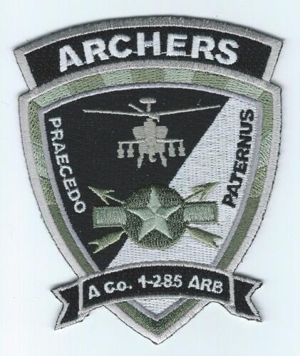A CO 1-285th  ARB /"ARCHERS/" #2 patch