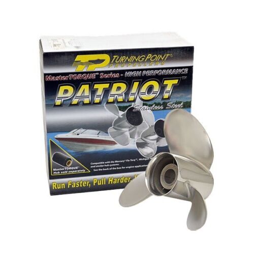 Turning Point Patriot Prop 13.25 x 15 TPP Right Hand Boat Propeller PA1-1315 