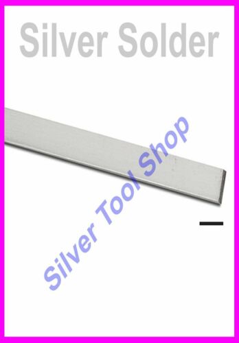 Silver Medium Grade Solder 600mm for Jewellery & Silversmithing Jewellers Hallma 