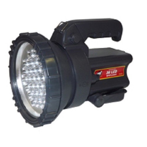 BIG LED BATTERY OPERATED RECHARGEABLE HAND SPOT LIGHT LAMP SPOTLIGHT FLASHLIGHT