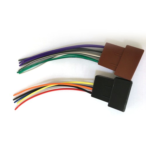 1 Set Car Auto Stereo Female Socket Radio ISO Wire Harness Adapter Connector Top