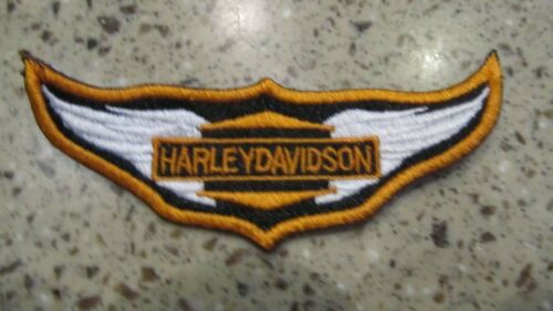 Vintage style Harley Davidson diamond wing patch 3 3//4 inches wide