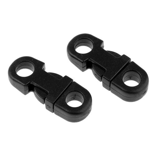 20pcs Paracord Bracelet 5mm Cord Side Release Buckle Plastic Clip