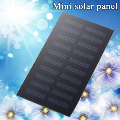 Mini 5V 1.25W Solar Panel Power Modul für Licht Akku Handy Ladegerät DIY
