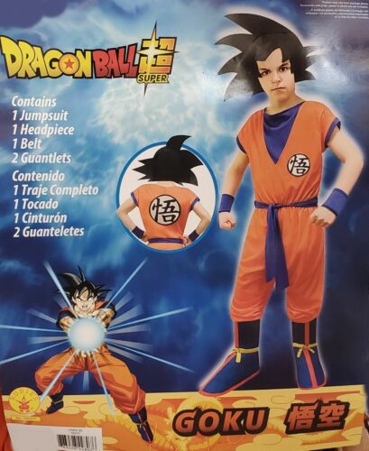 Dragon Ball Z Super Goku Boy's Medium 8-10 Halloween Costume Rubie's NEW Dressup 