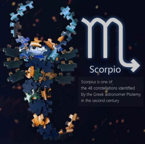 Zodiac Horoscope Jigsaw Puzzle 500 Pieces Landscape Educational Toy DIY