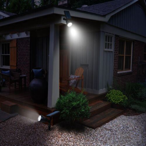 Path Landscape Solar US LED Lawn Garden Lamp Power Outdoor Spot Walkway Light 