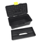 Plastic Toolbox with Handle Art Craft Storage Case Carry Tool Box 12.5” Long