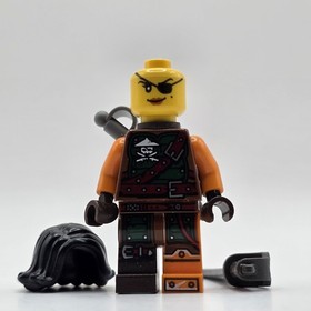 Lego Cyren Minifigure Skybound Sky Pirate Ninjago Scabbard Skull Sword 70602