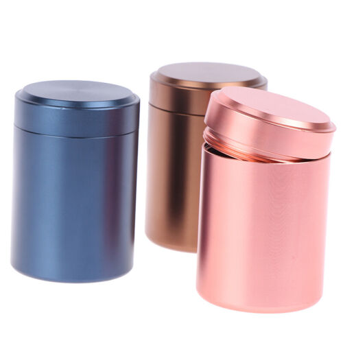 1x Airtight Proof Container Aluminum Herb Stash Jar Metal Sealed Can Tea Jar WF