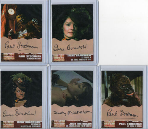 Hammer Horror Autograph Card Selection NM Strictly Ink Cornerstone Unstoppable