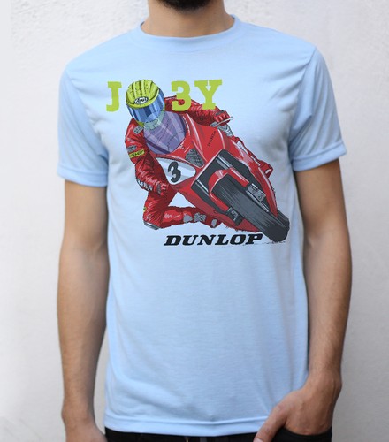 Joey Dunlop T shirt Artwork