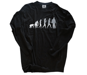 SILBER Edition Tischler I Schreiner Zimmermann Evolution Longsleeve S-XXL