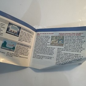 Super Mario 3 Manual Nintendo NES - Manual Only - Missing Cover