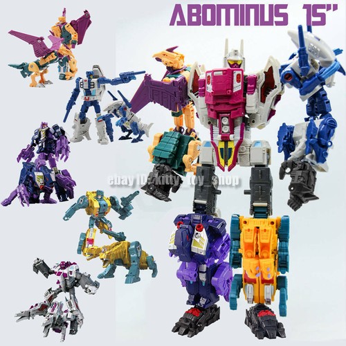 AOYI Robots Combiner Oversized Power Of Primes Terrorcons Abominus Action Figure
