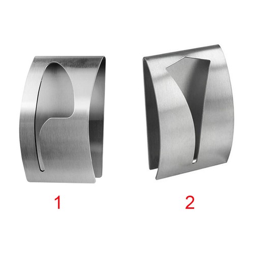 Kitchen Towel Rack Wall Mounted Bathroom Holder Stainless Steel Self Adhesive