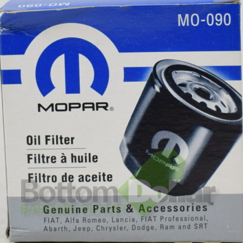 Mopar MO-090 Oil Filter For Dodge//Chrysler//Eagle//Jeep//Plymouth 12 Pack