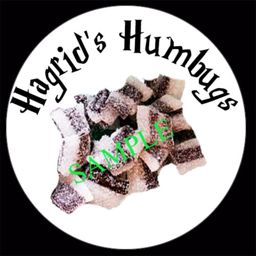 Harry Potter inspired LABELS STICKERS Personalised Novelty Gift Party cone bag