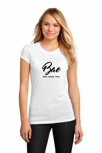 BAE Best Auntie Ever Ladies Hoodie Funny Aunt Hoody Present Womens Gift Hood