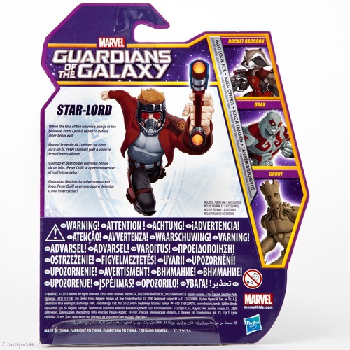 Star-Lord Hasbro Marvel Guardians of the Galaxy Action Figure 5.5/"//15 cm B6663