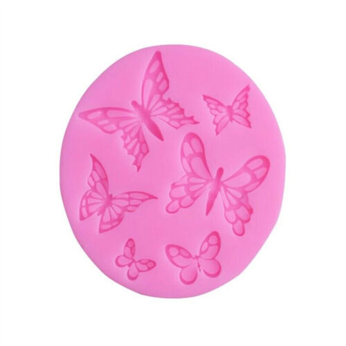 DIY Butterfly Silicone Mould Fondant Chocolate Cake Decorating Baking Mold Tool
