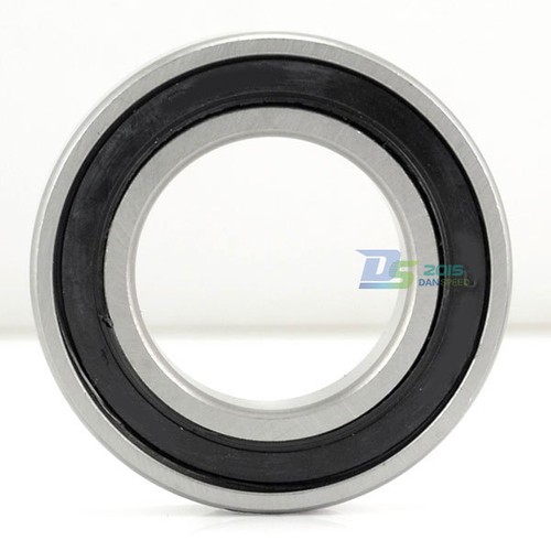 35 x 62 x14mm Sealed Deep Groove Ball Radial Bearing Wheel 6007 RS 2RS Black DIY