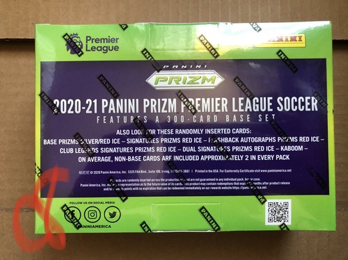 2020-21 Panini Prizm Premier League Soccer Mega Caja Trading Cards En Mano