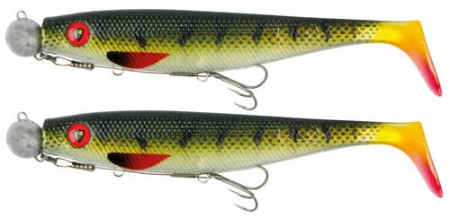2 Gummifische Fox Rage Pro Shad Natural Classics 2 loaded 14cm 15g Hechtköder