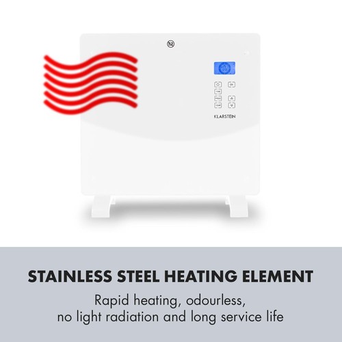 RECON. Radiateur électrique à convection Chauffage d/'appoint Thermostat Minu