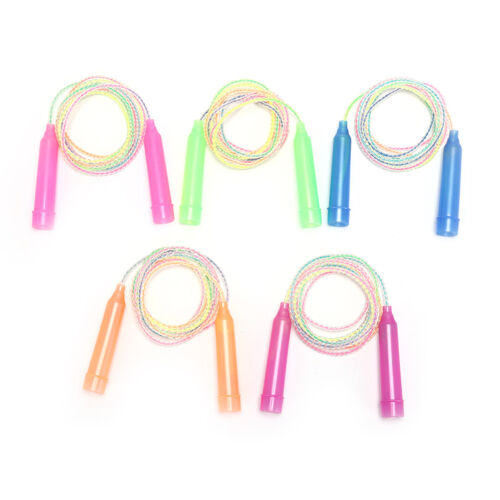 speed wire skipping adjustable gym jump rope fitness exercise color random   X 