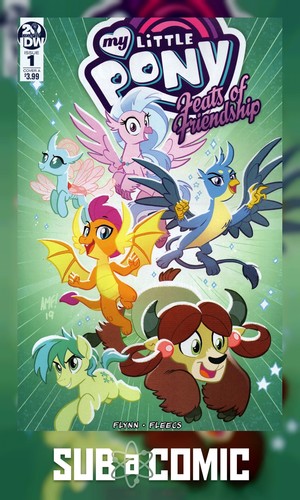 Sammeln Seltenes Comics Graphic Novels Idw 19 1st Print Comic My Little Pony Feats Of Friendship 1 Cover A