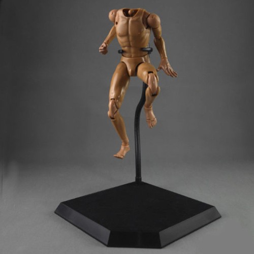 Black Dynamic Model Bracket Stand For 1//6 Scale Hot Toys Action Figure Display
