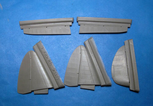 Vector Resin 1//48 scale Control Surfaces for the MiG-3 by Trumpeter VDS48122