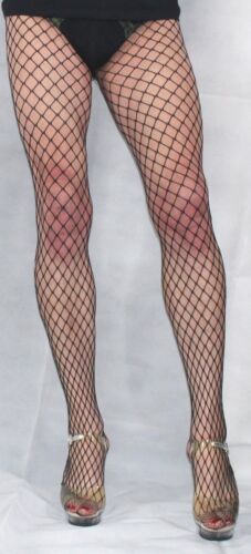 Extra Large Black Jumbo Net  Fishnet To The Waist Tights High Quality 