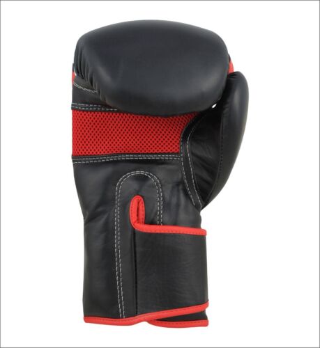 Deba® Boxhandschuhe echtes Rindsleder Boxing Gloves MMA Boxen kickboxen DE