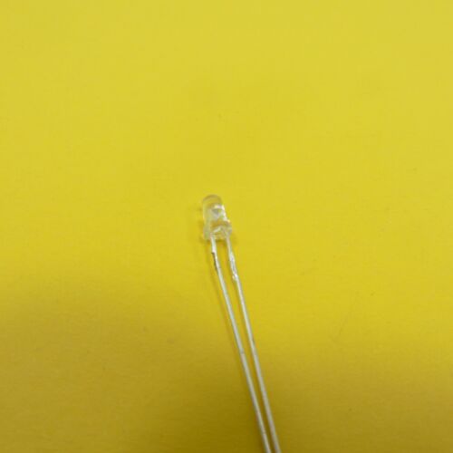 3mm Round Top Ultra Bright LED Clear Diode Light Transparent 