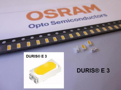 500 Stück 500 pieces OSRAM DURIS E3 LED 5700K COOL WHITE LUW JNSH.PC 3014 
