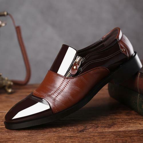 Details about   Mens Low Top Faux Leather Shoes Dress Formal Work Business Slip on Oxfords New D 