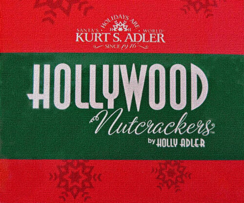 Kurt Adler Hollywood Nutcracker Red and White Soldier with Drum Nutcracker New