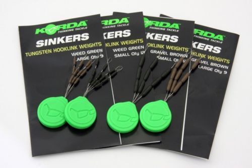 Korda NEW Carp Fishing Tungsten Sinkers *All Colours And Sizes*