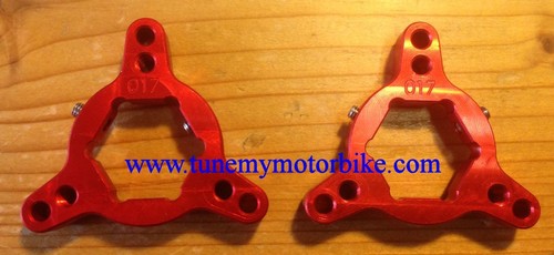 Titax Gabelversteller Rot 17 mm BMW S1000RR 2009-2014 front fork adjuster red