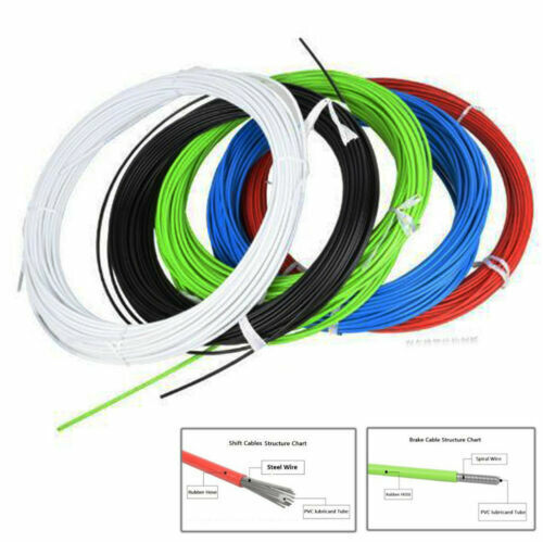 MTB Road Bike Front Rear Shift/Brake Line Cycling Brake Cable Core Inner Wire US 