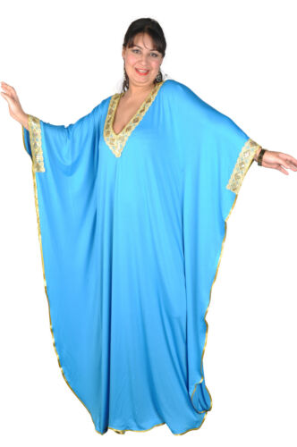 Damen Kaftan Kleid Im Butterfly Look Sommer Urlaub Hauskleid In Turkis Ka Sukienki Odziez Buty I Dodatki Marcusokoko Com Ng