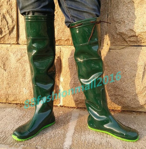 Fischerstiefel Watstiefel Gummistiefel Regenschuhe Teichstiefel Seestiefel Kanal