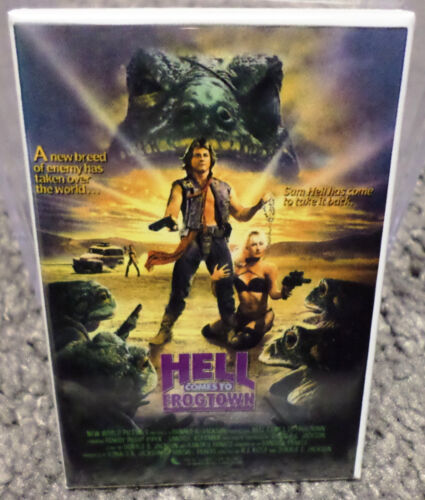 Hell Comes to Frogtown Movie Poster 2&#034; x 3&#034; Refrigerator Locker MAGNET