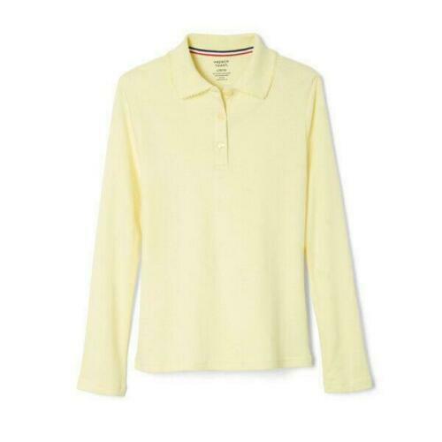 E9325 Girls Long Sleeve Point Collar Blouse 34152FRENCH TOAST Girls Long Sleeves Pointy Collar Blouse French Toast 