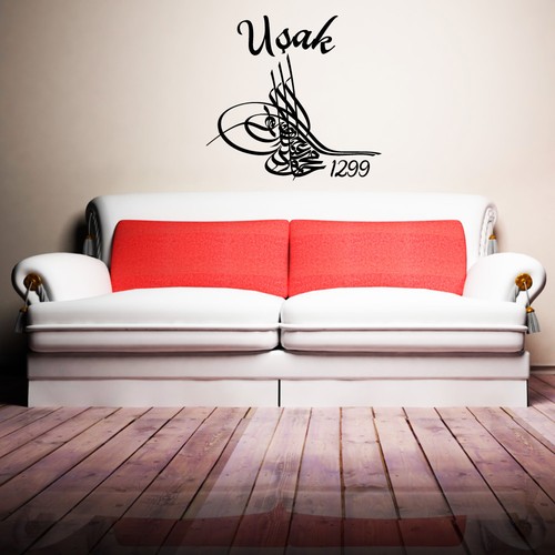Wandtattoo Osmanli Tugra Osmanische Tughra Ottoman Tugra Uşak A301-64