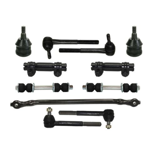 Details about  / 11Pc for Chevy GMC C1500 C2500 Tahoe Yukon TieRod Drag Link Lower Ball Joint 2WD