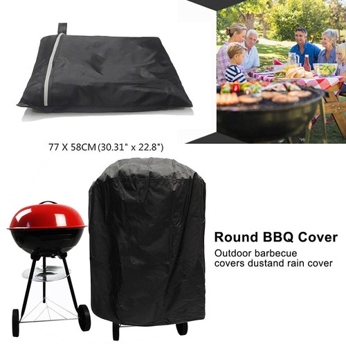 For Garden Patio Kettle BBQ Grill Cover Barbecue Round Smoker Covers Waterproof