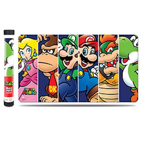 SUPER MARIO FRÈRES ET FRIENDS PEACH Tapis de Jeu Ultra Pro pour cartes Yoshi..